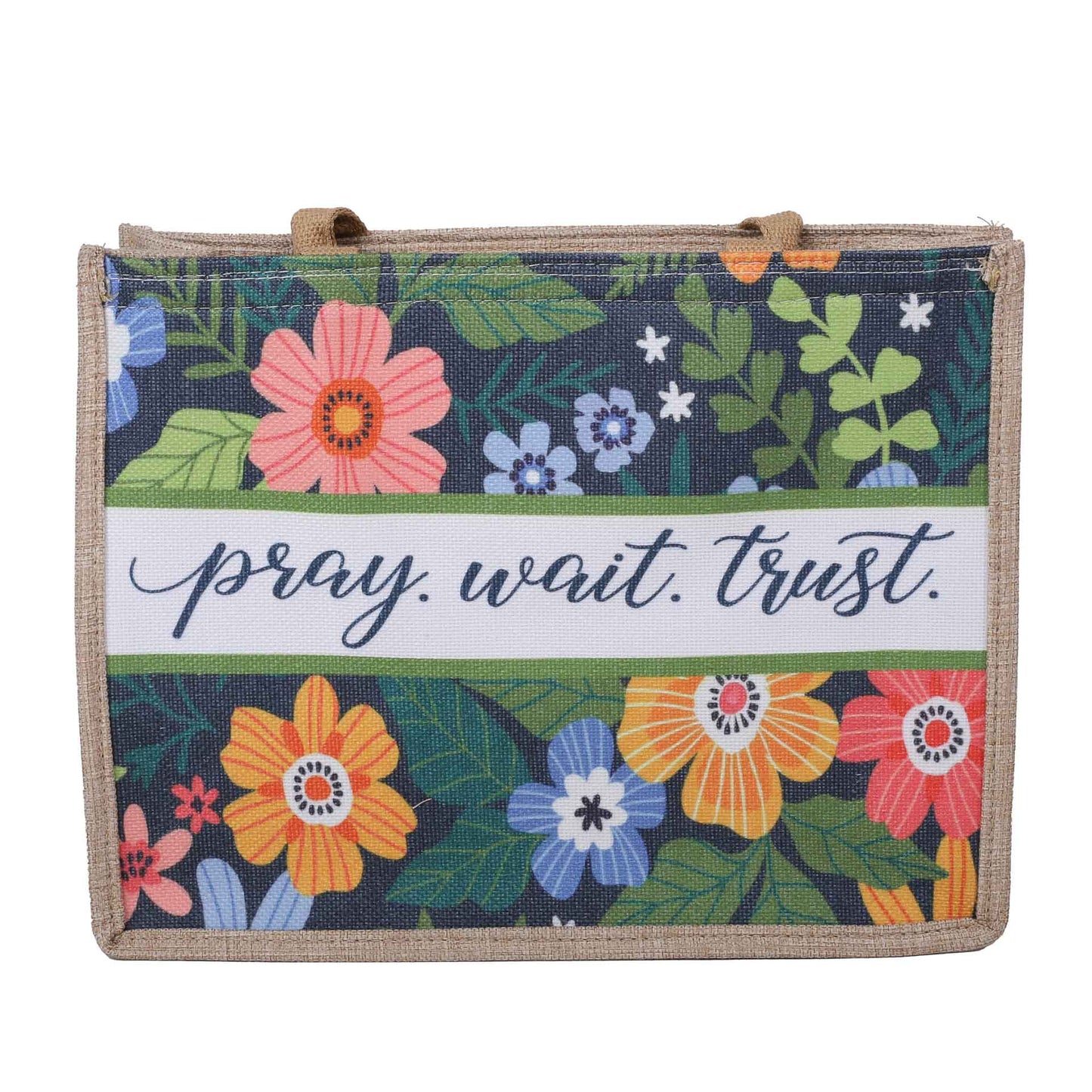 Canvas Tote - Pray Wait Trust
