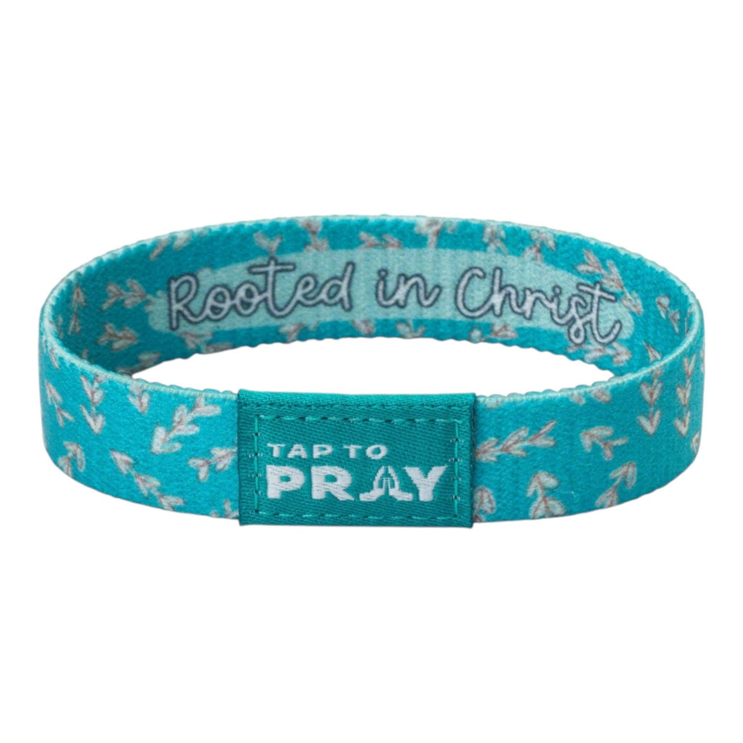 Tap To Pray - Kingfolk Series Wristband – Teal Rooted In Christ