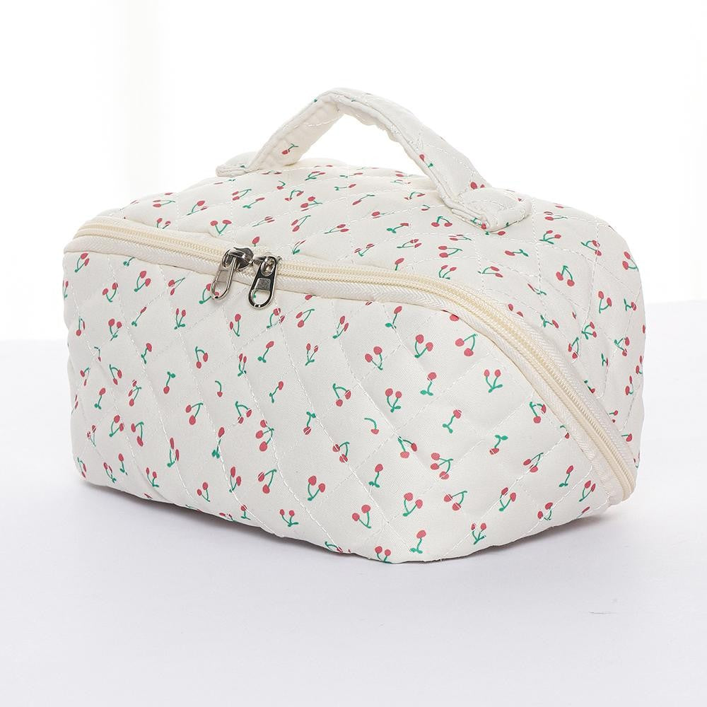 Eva Quilted Makeup Bag