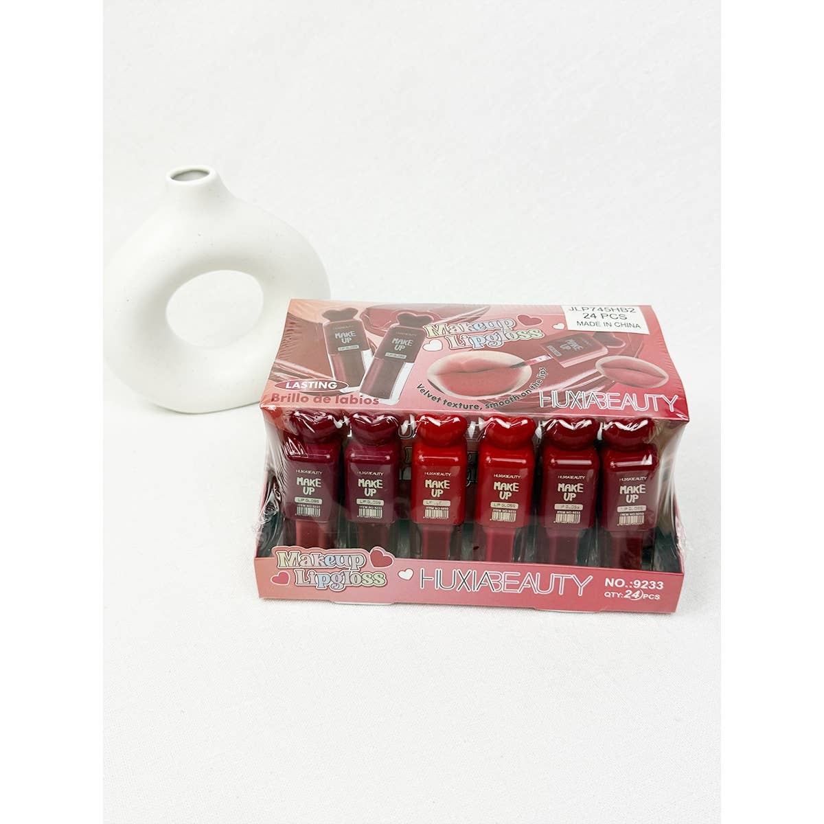 Red Heart Lip Gloss/Makeup