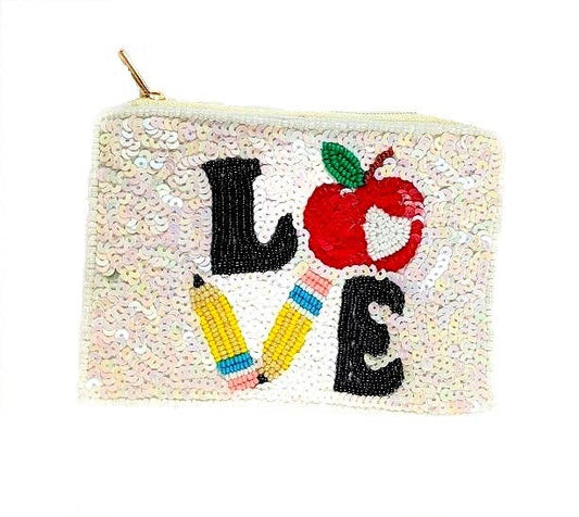 Love Teachers Coin Purse