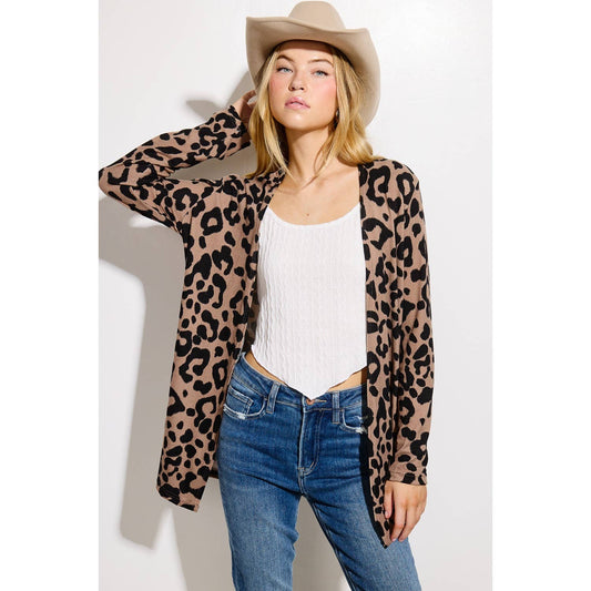 Julia Leopard Cardigan