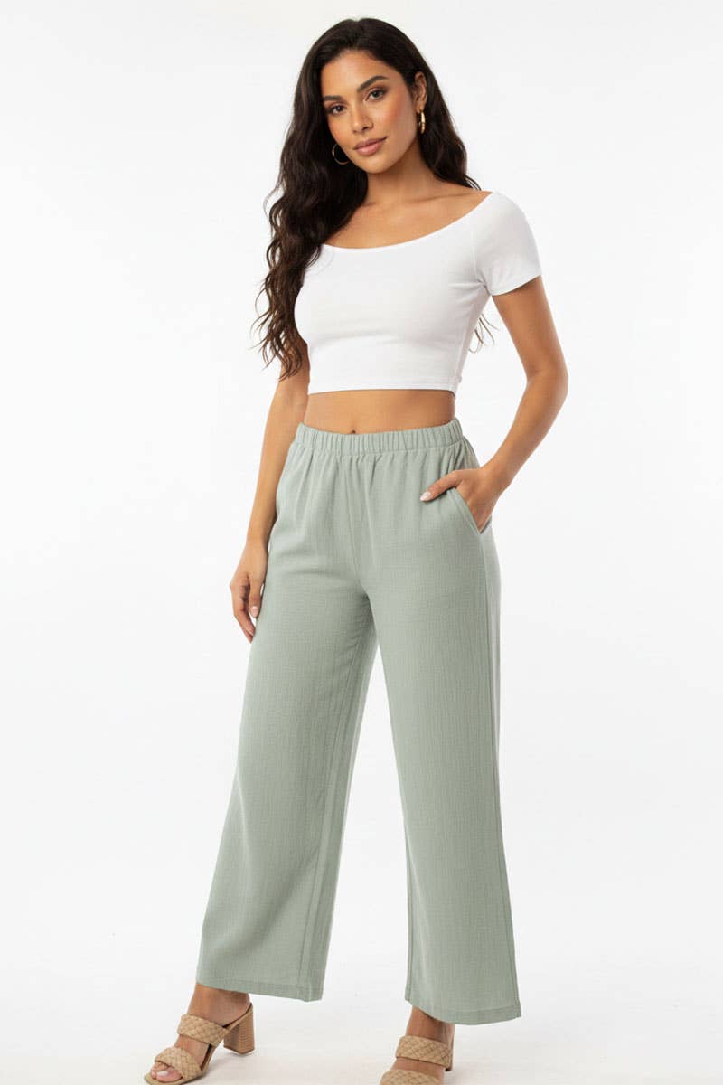 Marina Wide-Leg Pants