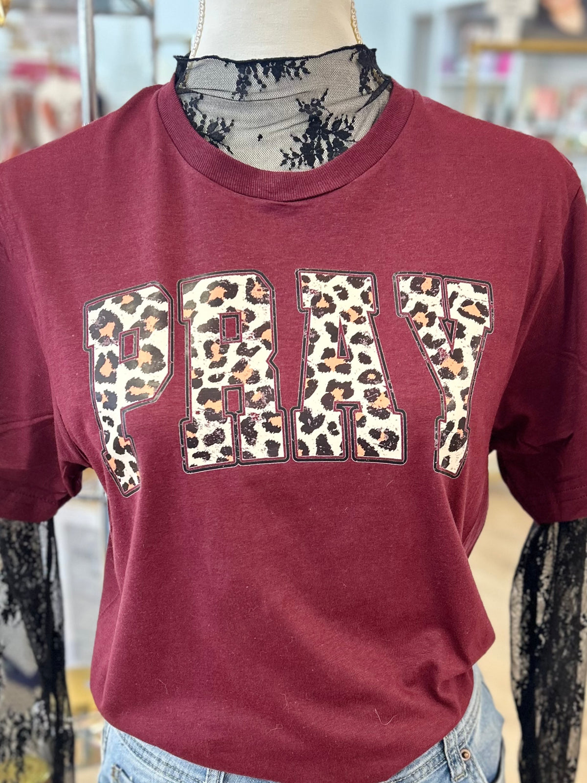 Pray Cheetah Tee