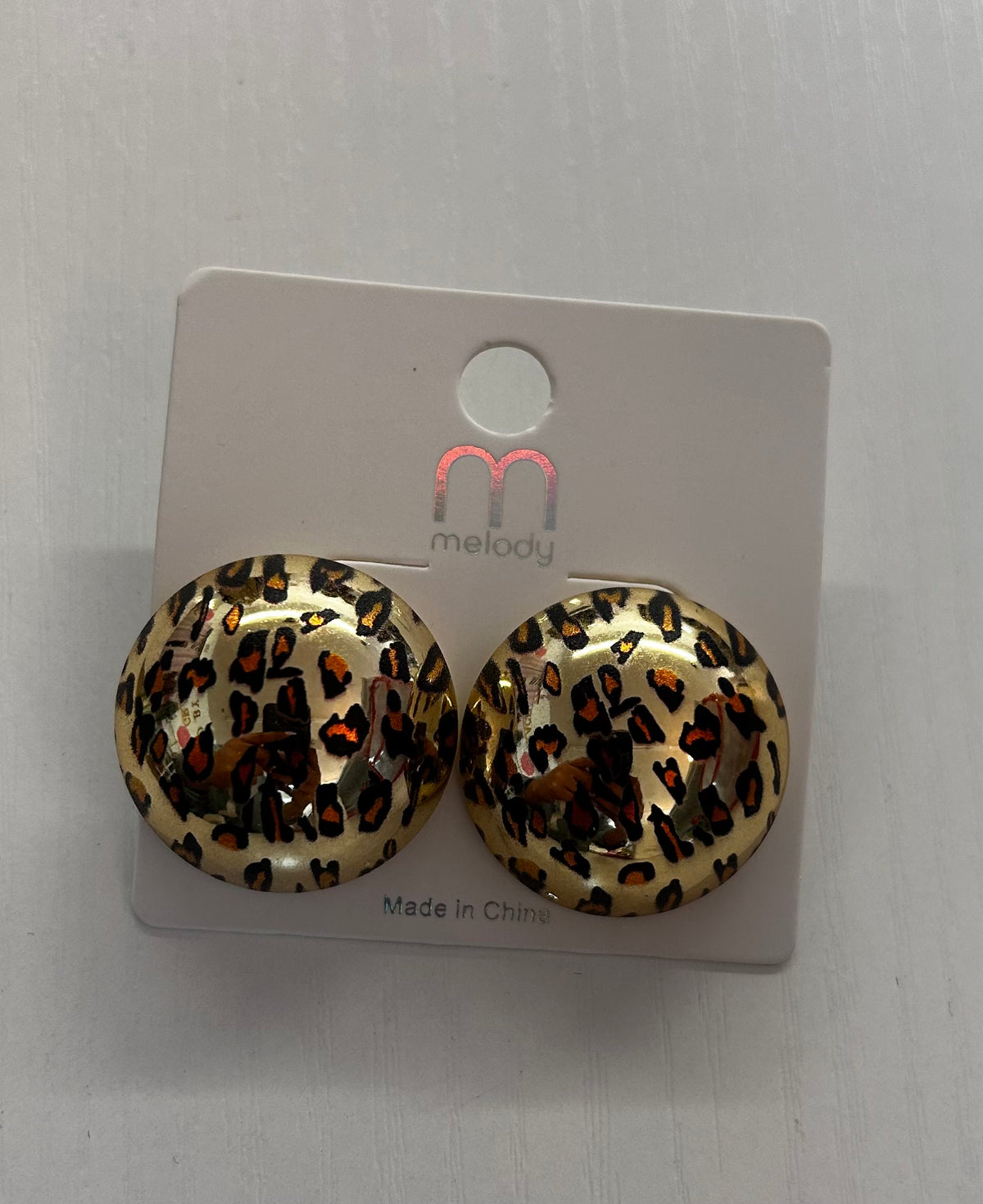 Jesse Cheetah Earrings