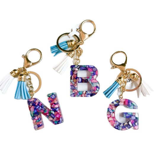 Letter initial Keychain