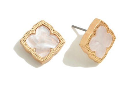 Nara Pendant Stud Earrings