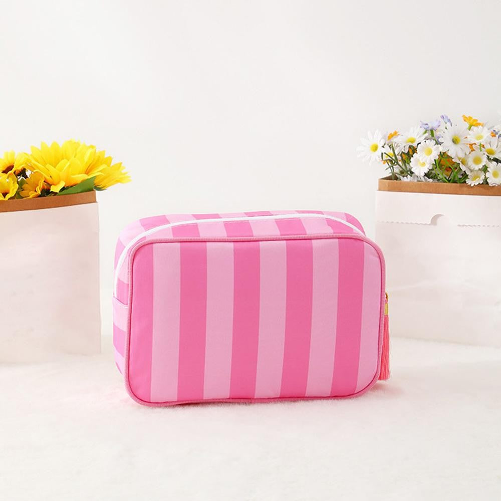 Zoe Striped Pouch