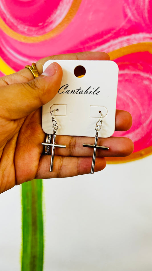 Mimi Cross Earring