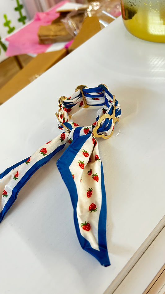 Iris Scarf Bracelet