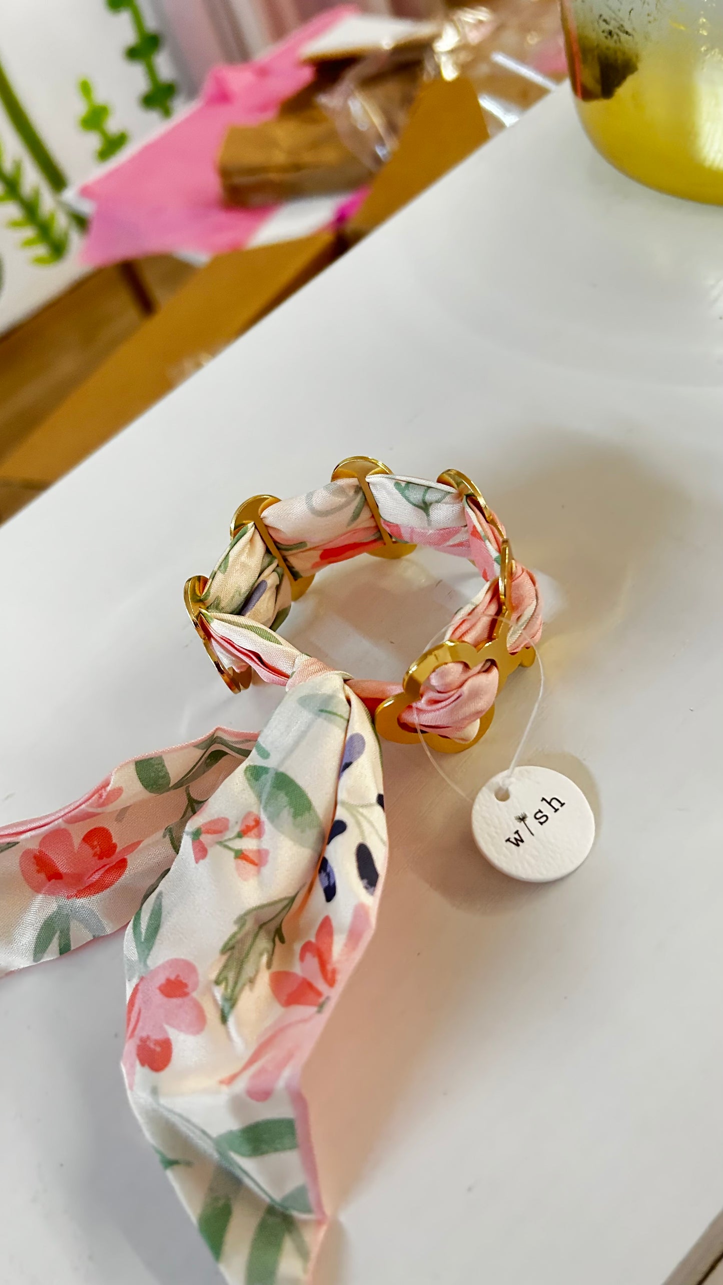 Iris Scarf Bracelet
