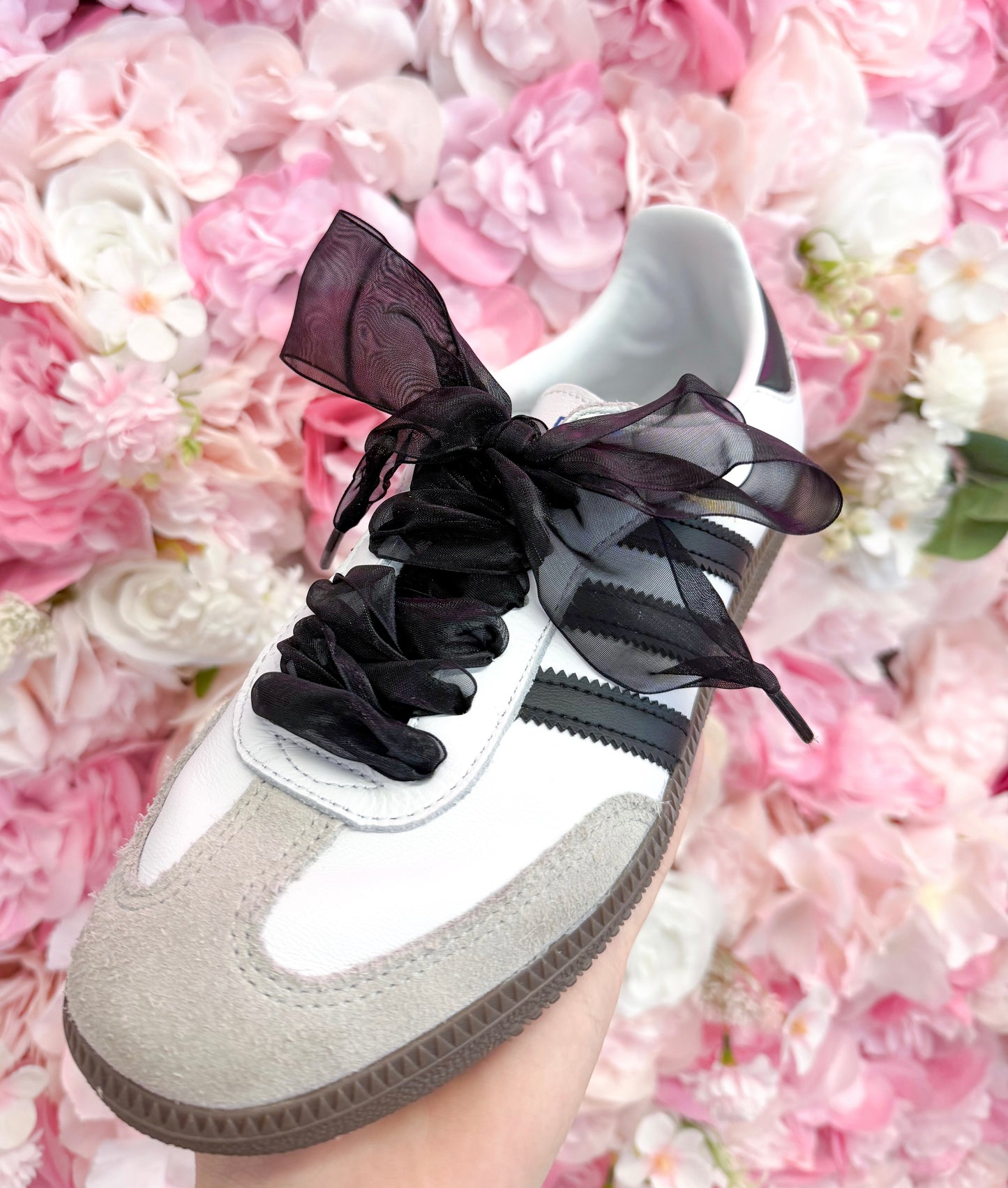 Lacy Satin Shoe Lace