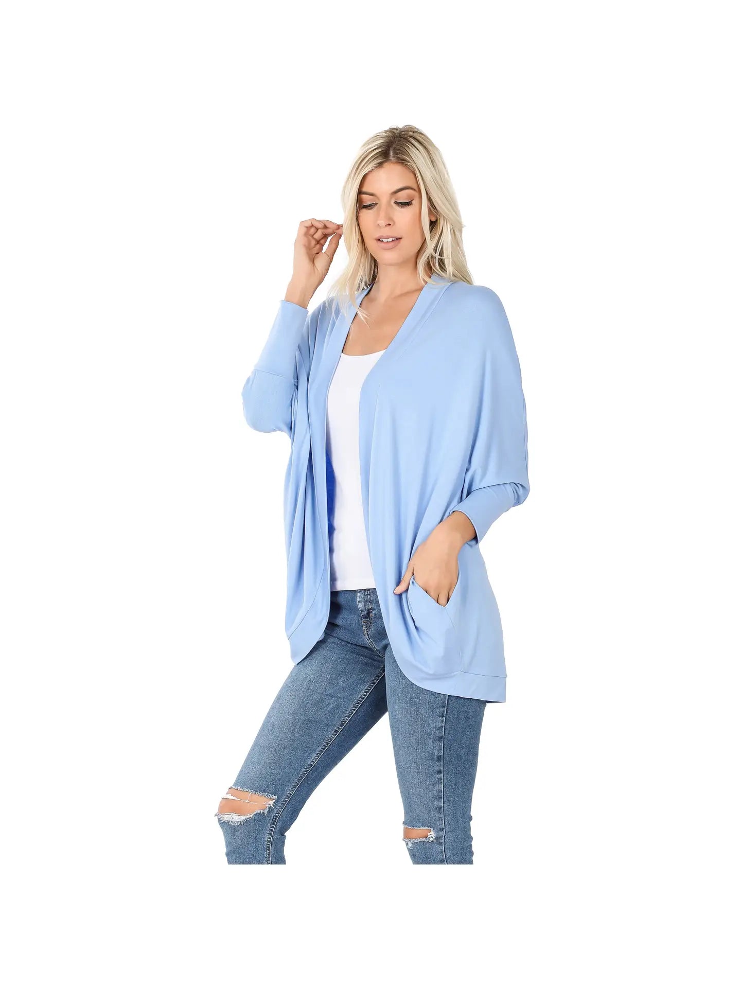 Cocoon Wrap- Spring Blue
