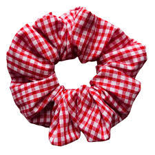 Gingham Scrunchie