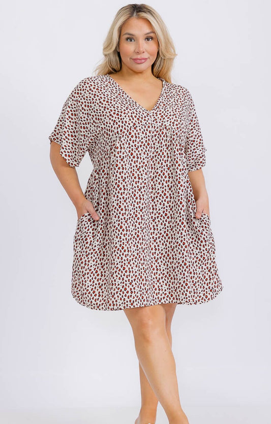 Plus - Kim Mini Dress