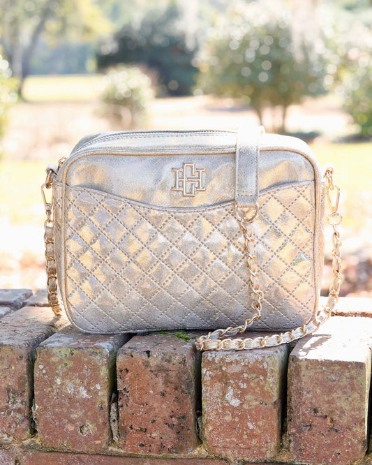 Caroline Hill Fiona Crossbody Champagne Pop