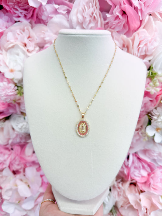 Virgin Mary Necklace