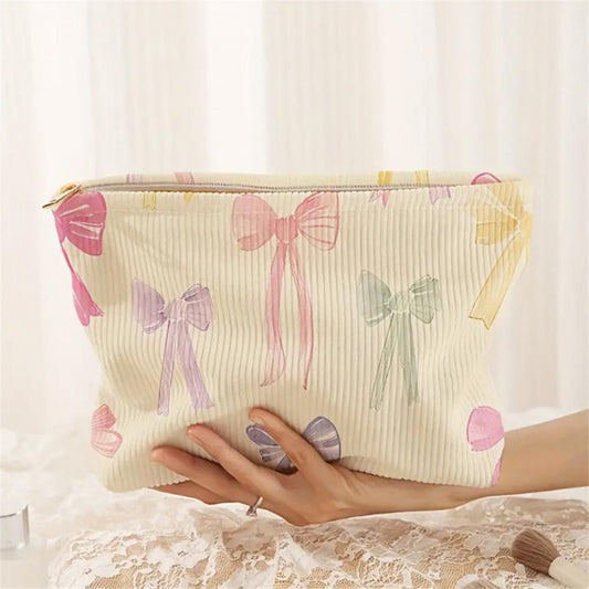 Colorful Bow Pouch