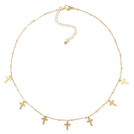 Kelly Cross Necklace