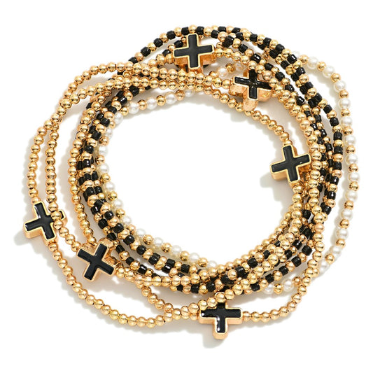 Emy Beaded Bracelet Set