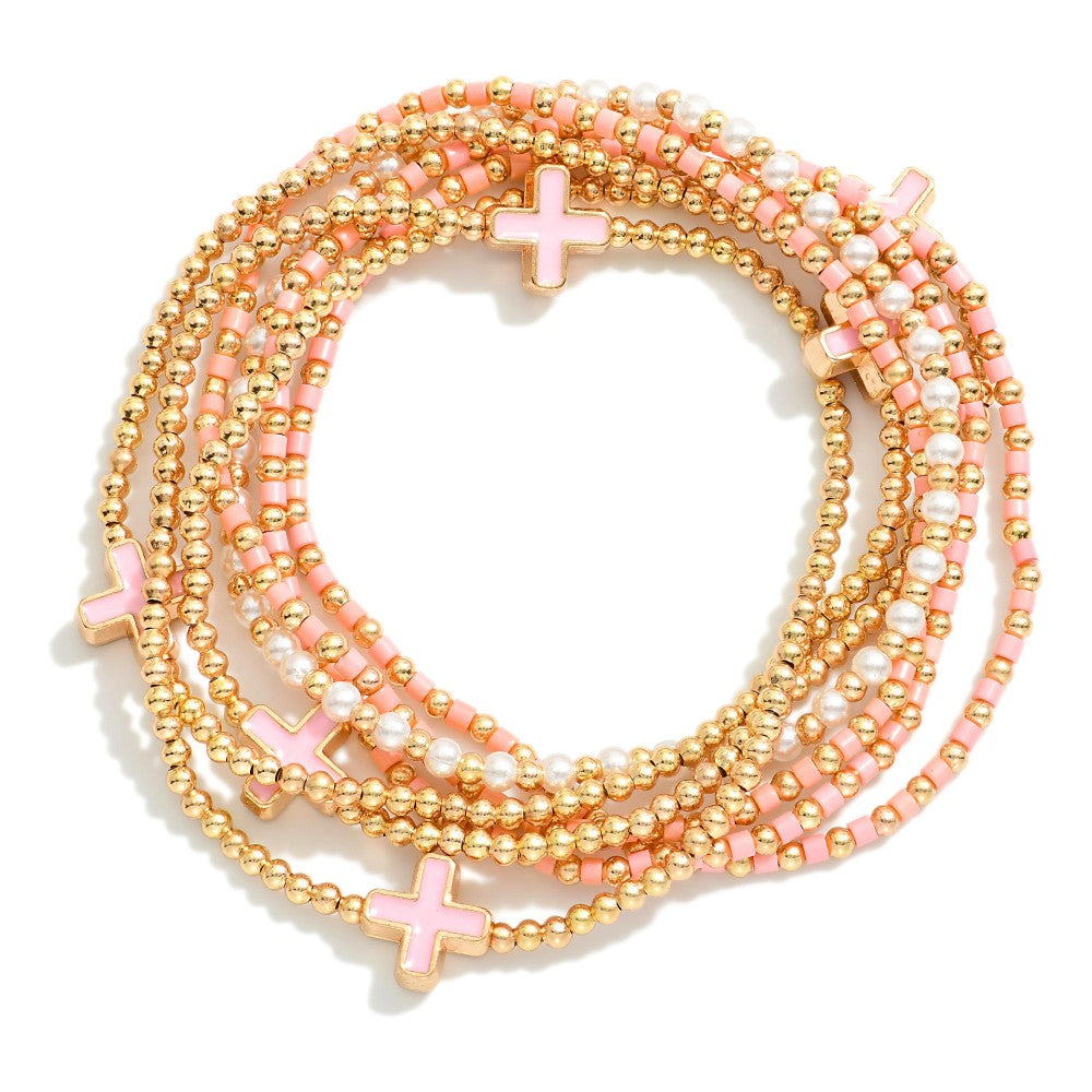 Emy Beaded Bracelet Set