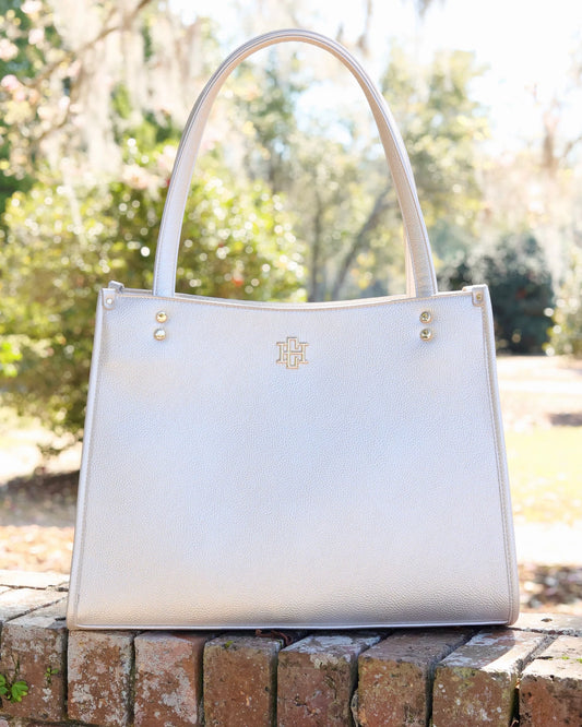 Caroline Hill Winona Tote Pearl