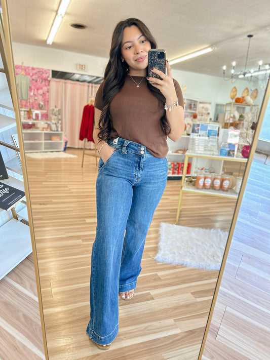 Judy Blue - High Rise Wide Leg