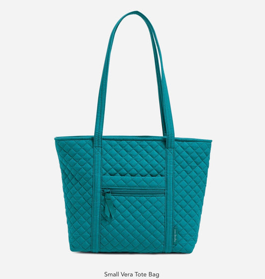 Small Vera Tote - Forever Green