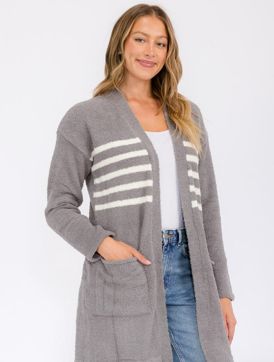 Joy Striped Cardigan