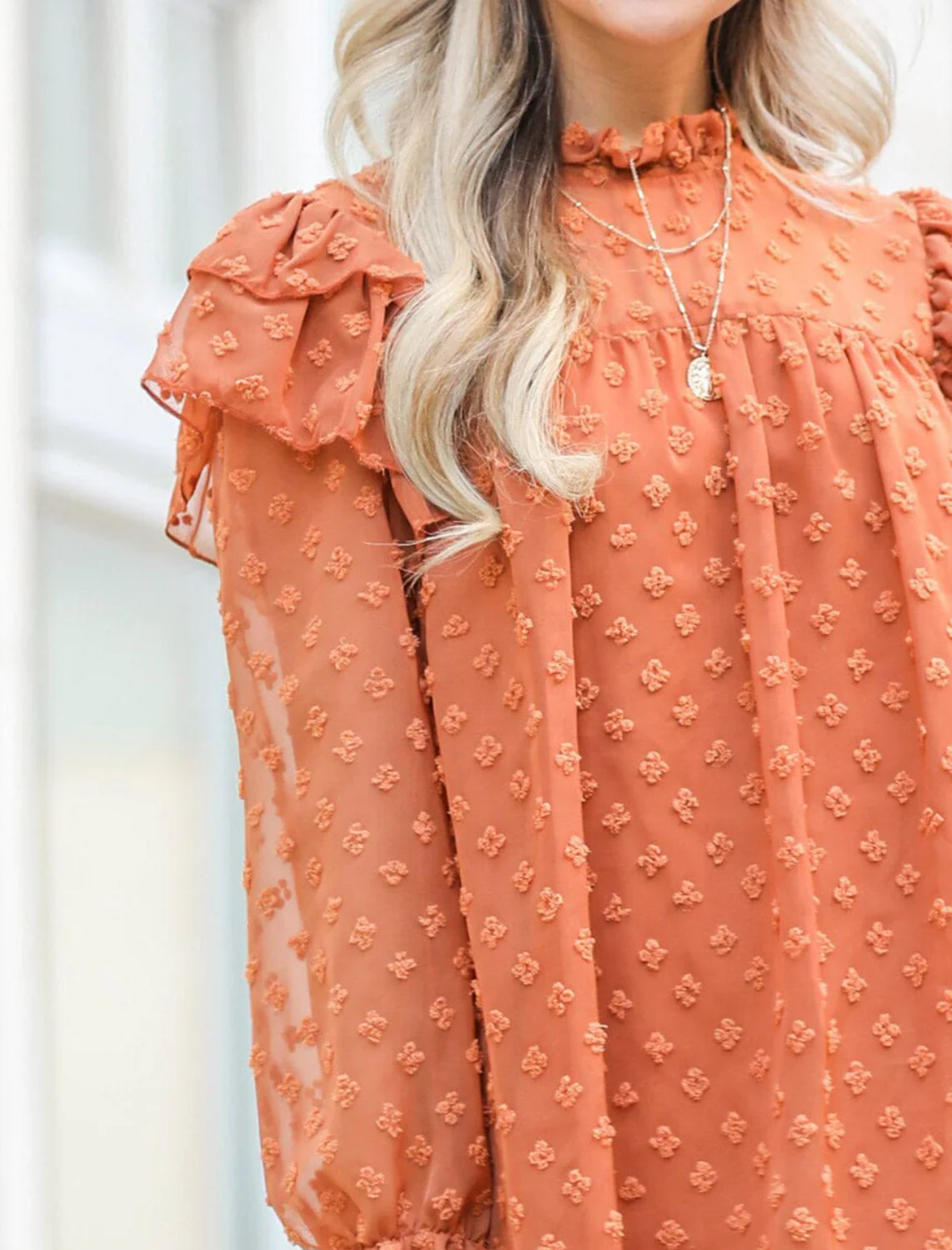 Kendra Dotted Mini Dress