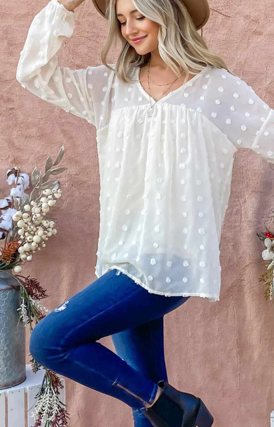 Karla Long Sleeve Blouse