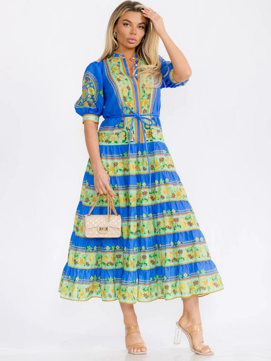 Mabel Floral Maxi Dress