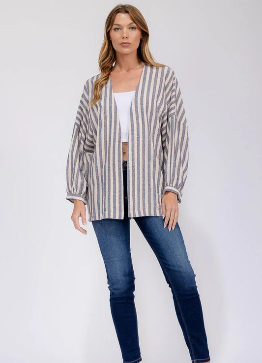 Mira Striped Cardigan