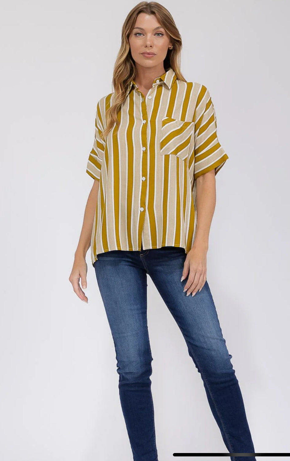 Cameron Button Up Blouse