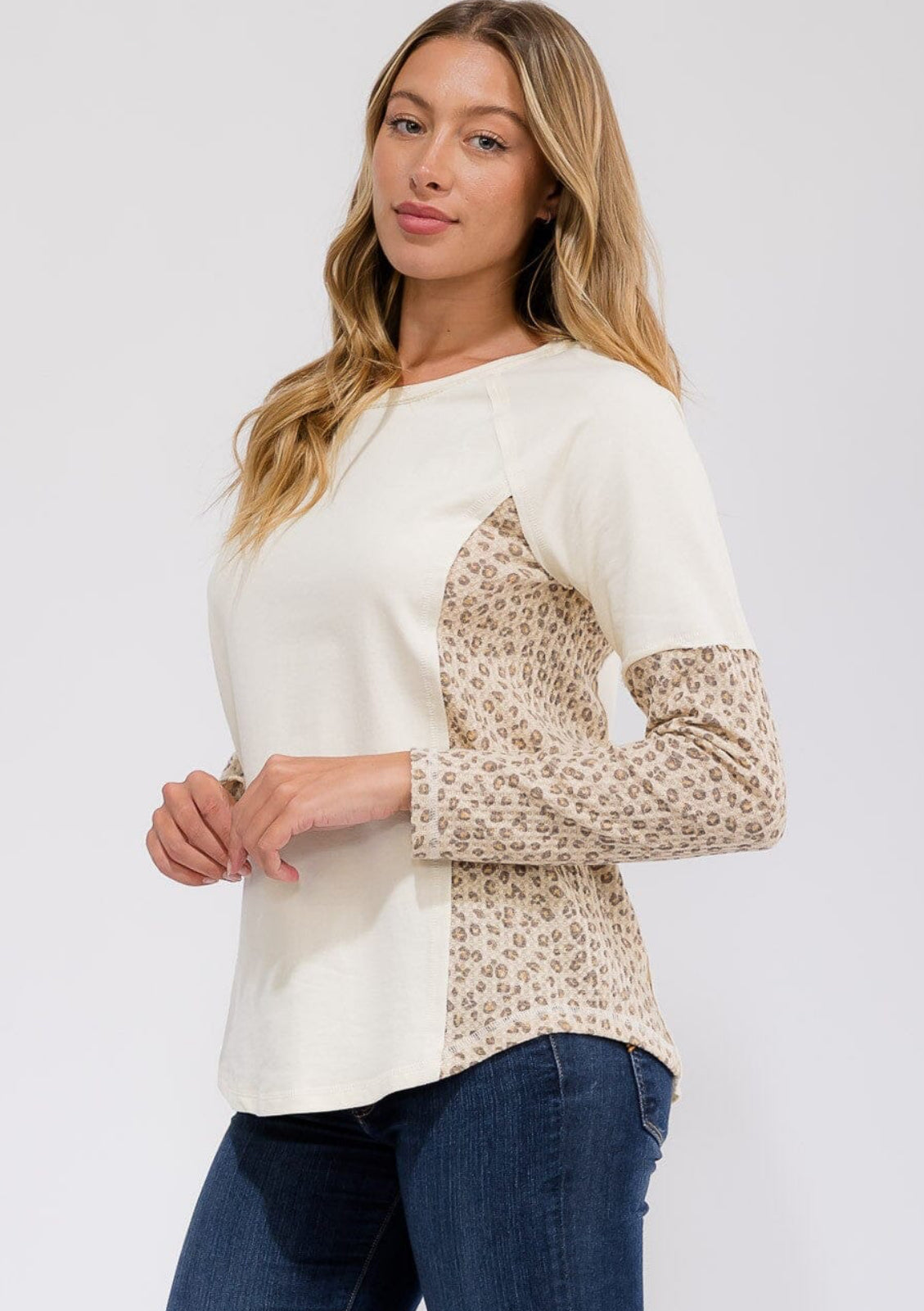 Libby Leopard Longsleeve Top