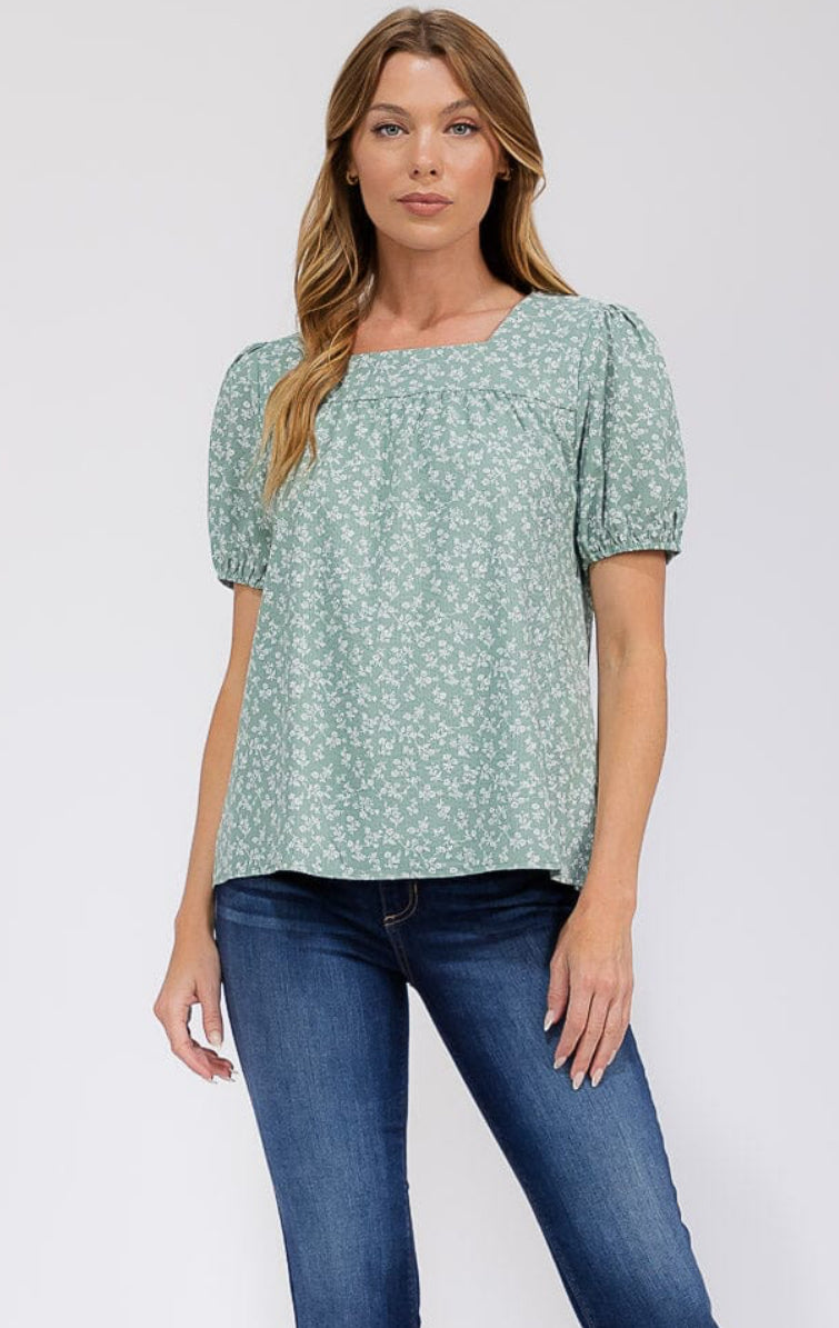 Miley Floral Top