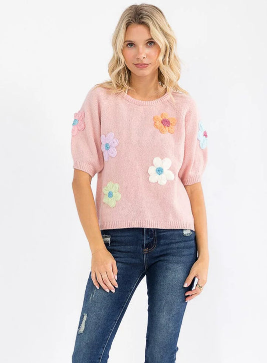 Tillie Flower Sweater