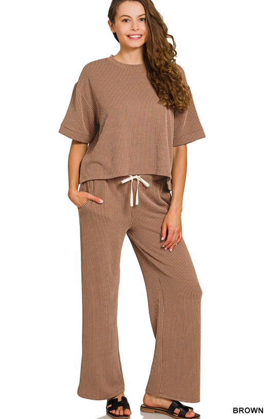 Kinley Ribbed Set