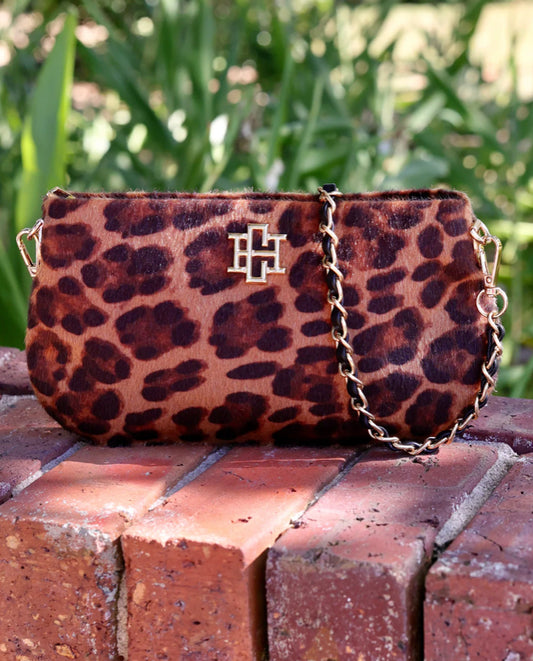Caroline Hill Livi Crossbody Spotted Saddle