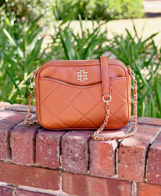 Caroline Hill Fiona Crossbody Saddle LD