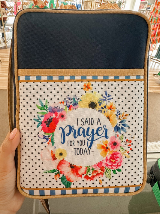 I Said a Prayer For You Today Bible Cover, XL
