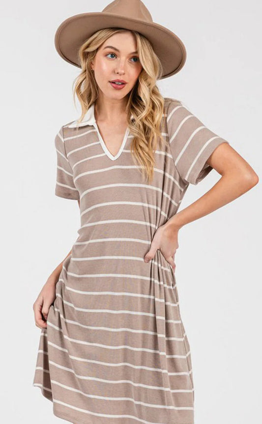 Holly Striped Dress