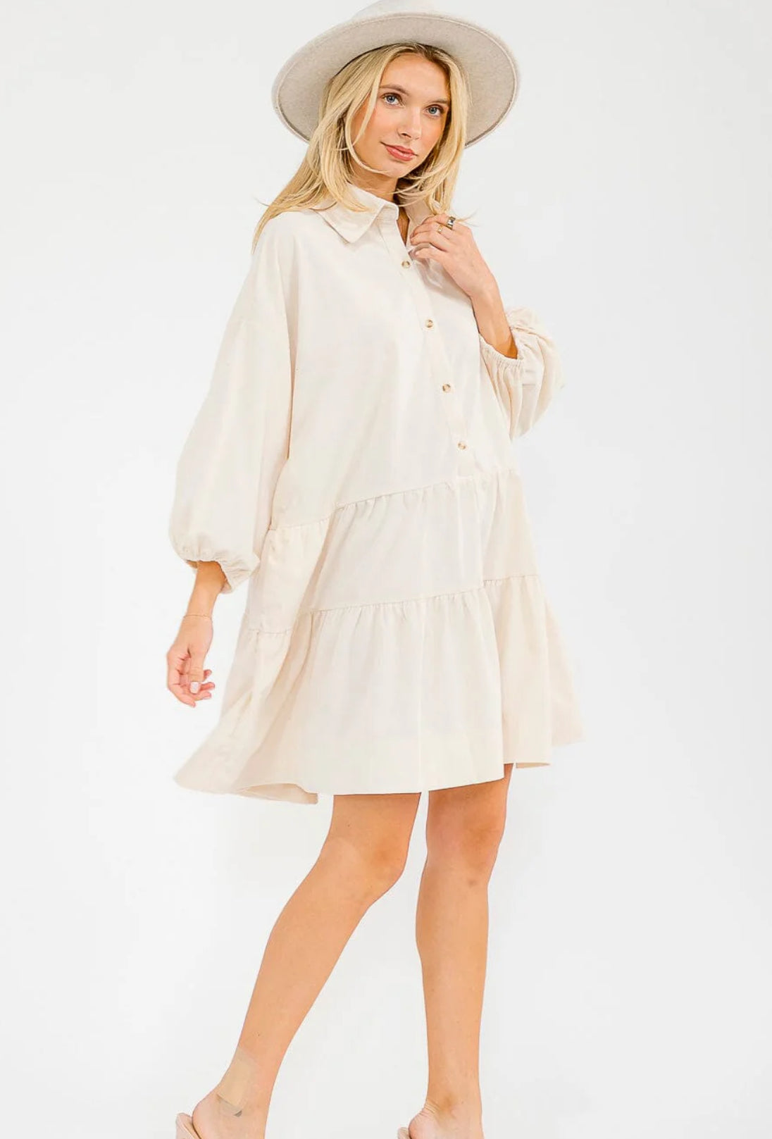 Marcie Button Up Dress
