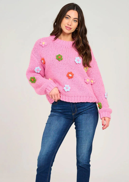 Arielle Floral Sweater