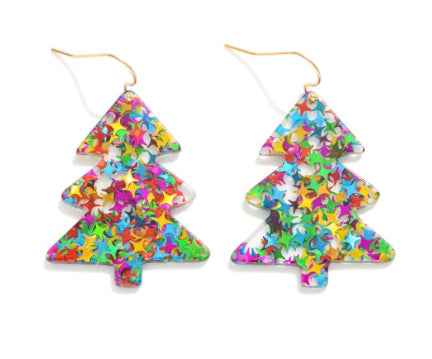 Cindy Christmas Tree Earrings