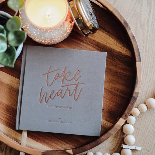 The Daily Grace Co. Take Heart | A 90-Day Devotional