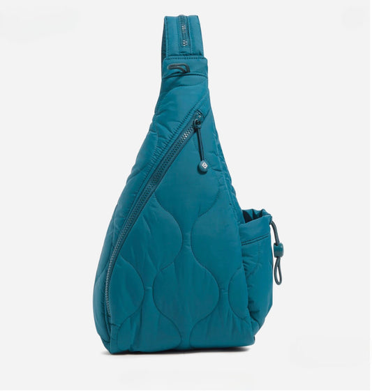 Vera Bradley Featherweight Sling Backpack - Peacock Feather