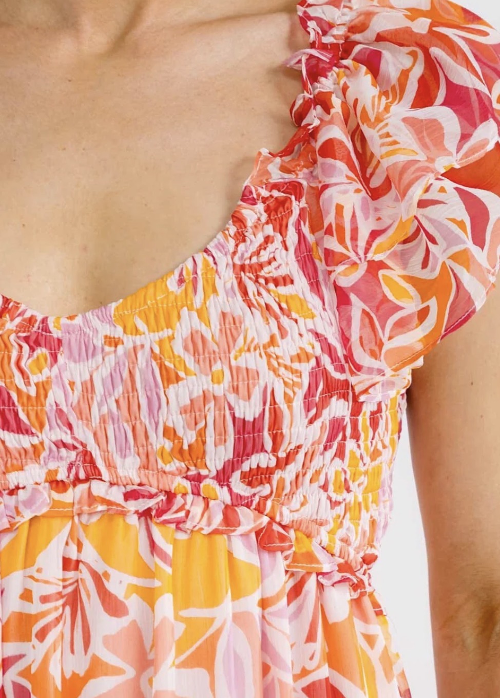 Greta Floral Maxi Dress