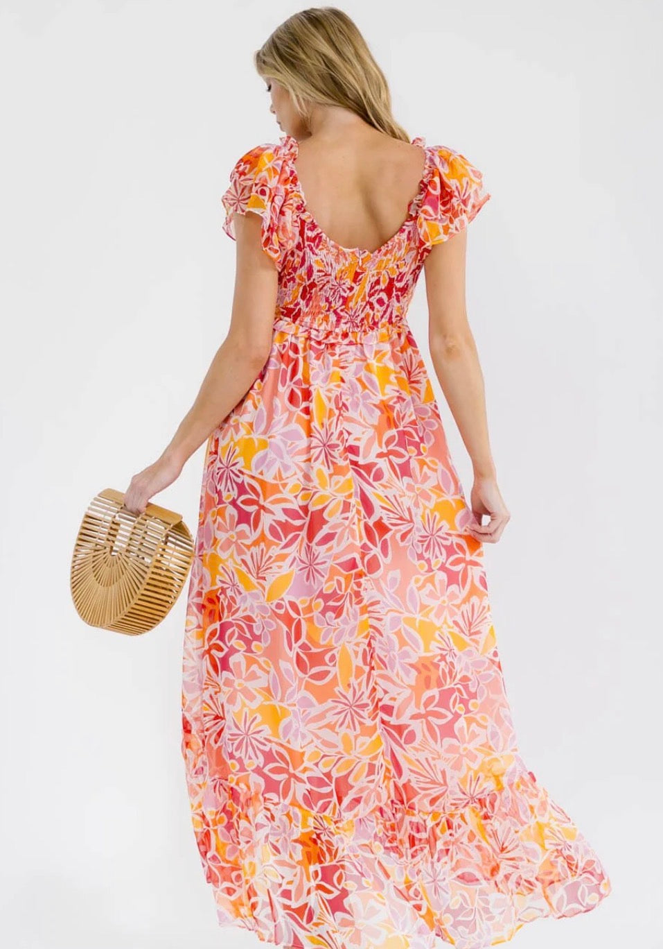 Greta Floral Maxi Dress