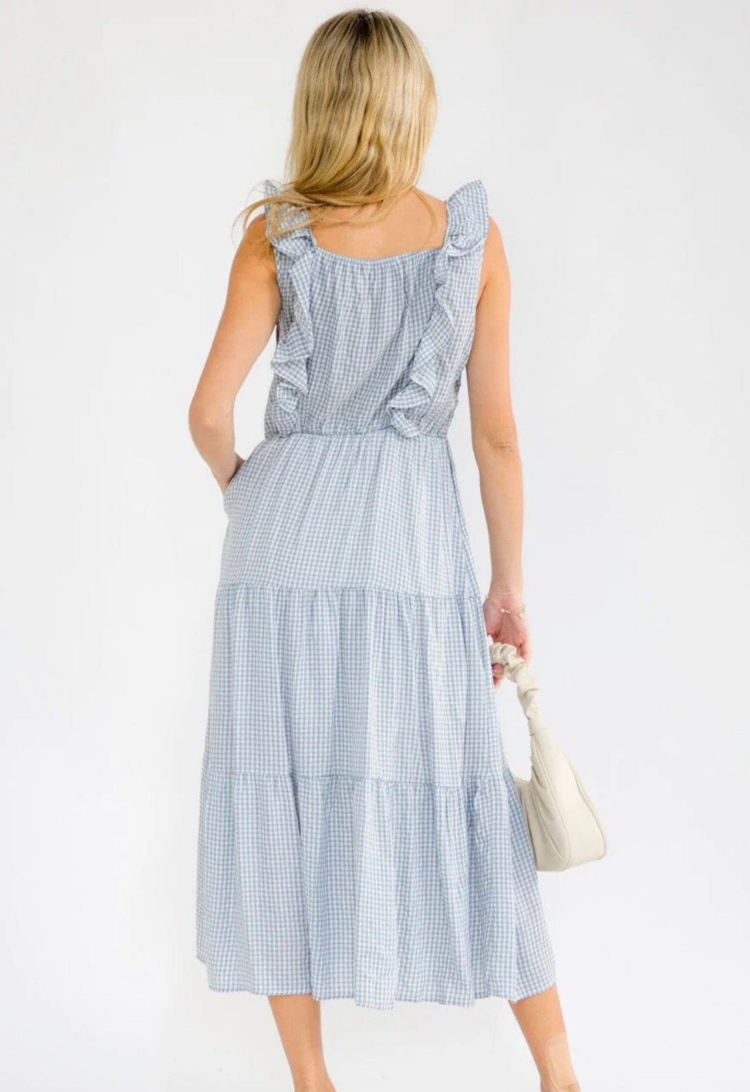 Cove Gingham Maxi Dress
